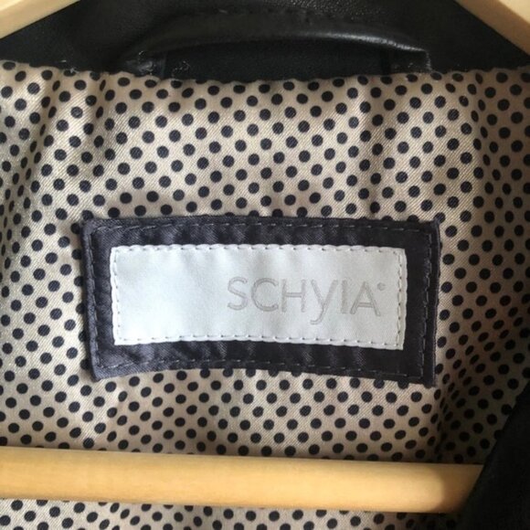 Schyia Lamb Leather Jacket XS Black Soft Supple - Picture 13 of 15